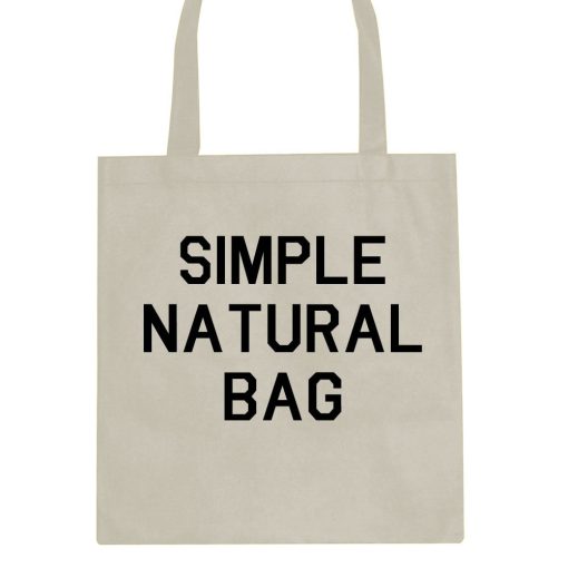 Simple Black Tote Bag - Image 3