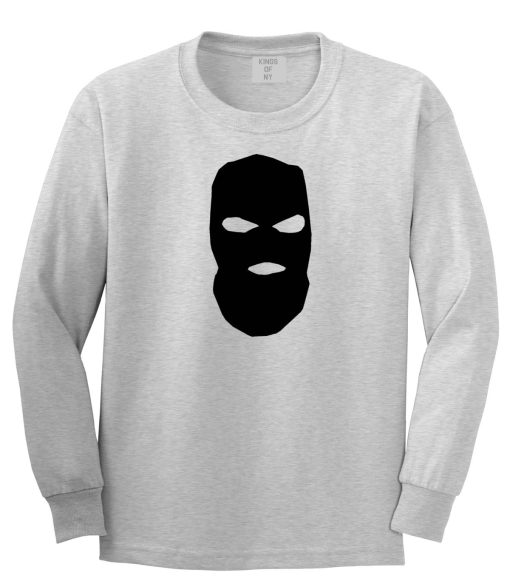 Ski Mask Way Robber Long Sleeve T-Shirt - Image 3