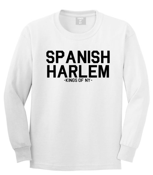 Spanish Harlem Kings Of NY Long Sleeve T-Shirt - Image 3