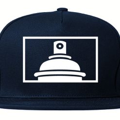 Spraycan Rectangle Logo Graffiti Snapback Hat