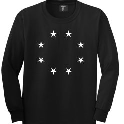 Stars Circle Goth Ghetto Long Sleeve T-Shirt