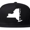New York State Shape Snapback Hat