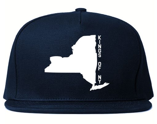 New York State Shape Snapback Hat - Image 2