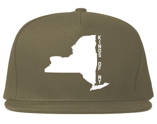 New York State Shape Snapback Hat - Image 3