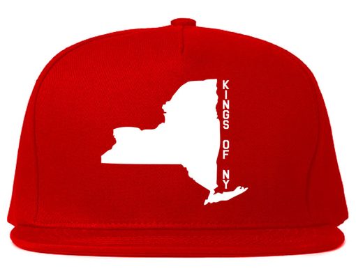 New York State Shape Snapback Hat - Image 4