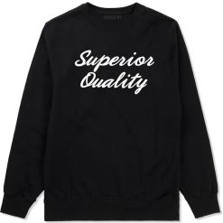 Superior Quality Crewneck Sweatshirt