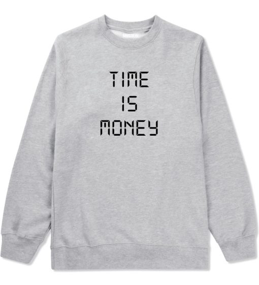 Time Is Money Crewneck Sweatshirt - Image 3