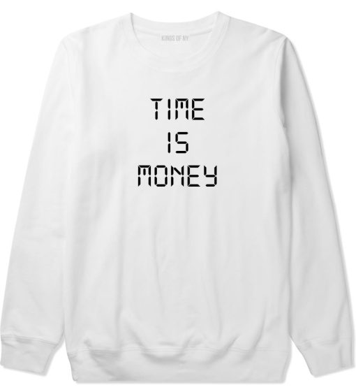 Time Is Money Crewneck Sweatshirt - Image 2