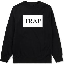 Trap Rectangle Logo Crewneck Sweatshirt