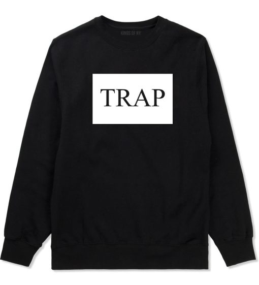 Trap Rectangle Logo Crewneck Sweatshirt