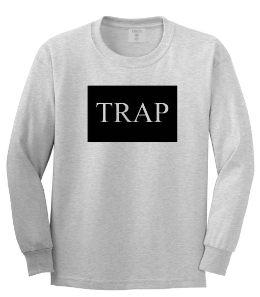 Trap Rectangle Logo Long Sleeve T-Shirt - Image 3