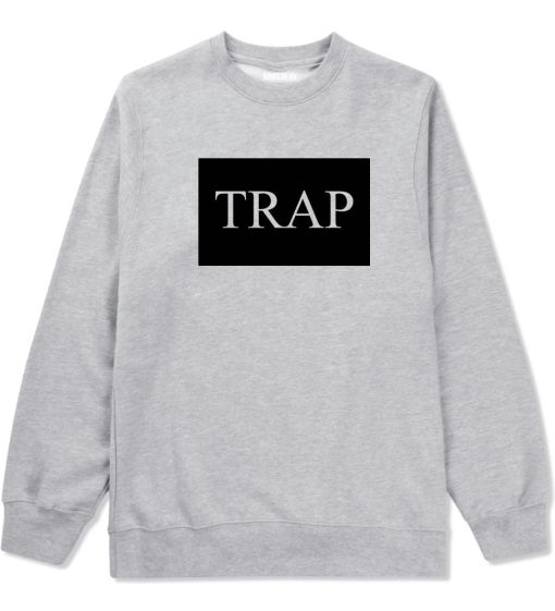 Trap Rectangle Logo Crewneck Sweatshirt - Image 3