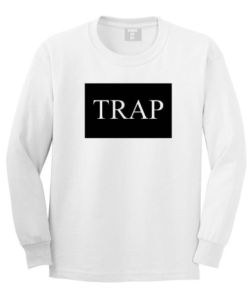 Trap Rectangle Logo Long Sleeve T-Shirt - Image 2