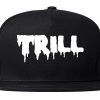 Trill Blood Drip Font Snapback Hat
