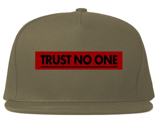 Trust No One Snapback Hat - Image 3