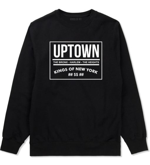 Uptown Bronx Harlem Washington Heights Crewneck Sweatshirt