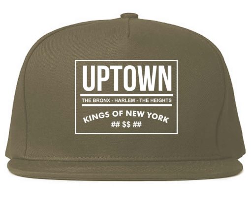 Uptown Bronx Harlem Washington Heights Snapback Hat Cap - Image 2