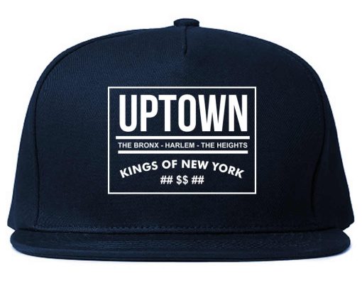 Uptown Bronx Harlem Washington Heights Snapback Hat Cap - Image 3