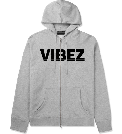 VIBEZ Racing Style Zip Up Hoodie Hoody - Image 2
