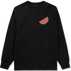 Watermelon Meme Chest Crewneck Sweatshirt