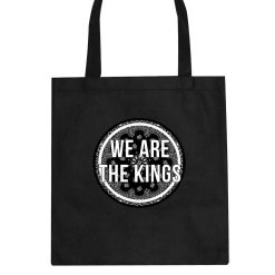 We Are The Kings Bandana Print Tote Bag