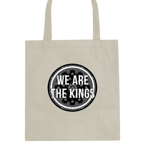 We Are The Kings Bandana Print Tote Bag - Image 3