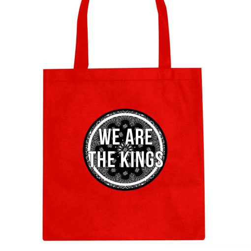 We Are The Kings Bandana Print Tote Bag - Image 4