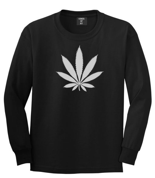 Weed Leaf Marijuana Long Sleeve T-Shirt