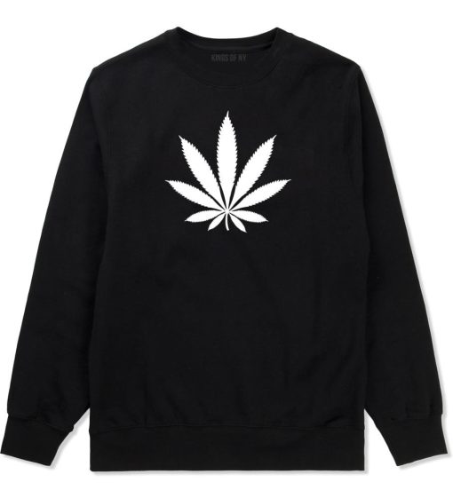Weed Leaf Marijuana Crewneck Sweatshirt