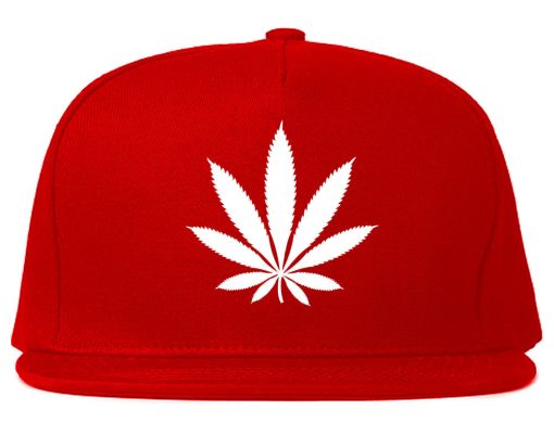 Weed Leaf Marijuana Snapback Hat - Image 2