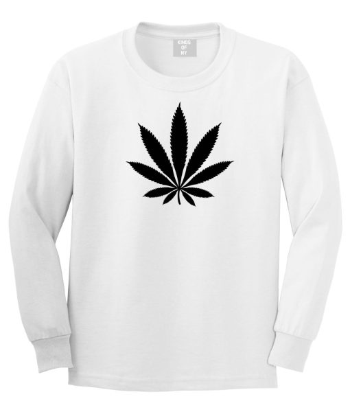 Weed Leaf Marijuana Long Sleeve T-Shirt - Image 3