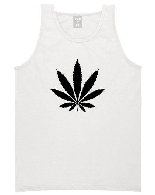 Weed Leaf Marijuana Tank Top - Image 3