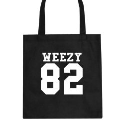Weezy 82 Team Jersey Tote Bag