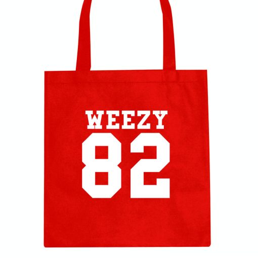 Weezy 82 Team Jersey Tote Bag - Image 4