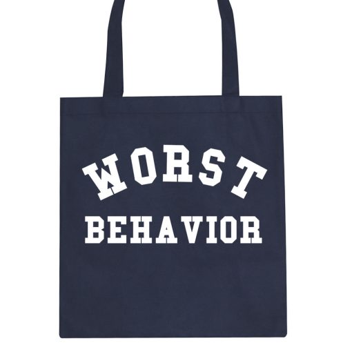 Worst Behavior Tote Bag - Image 2