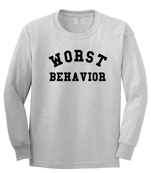 Worst Behavior Long Sleeve T-Shirt - Image 2