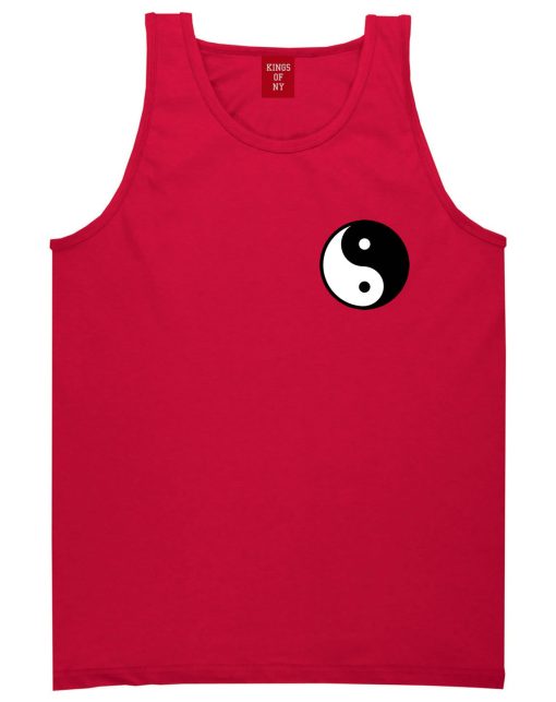 Yin and Yang Chest Graphic Tank Top - Image 4